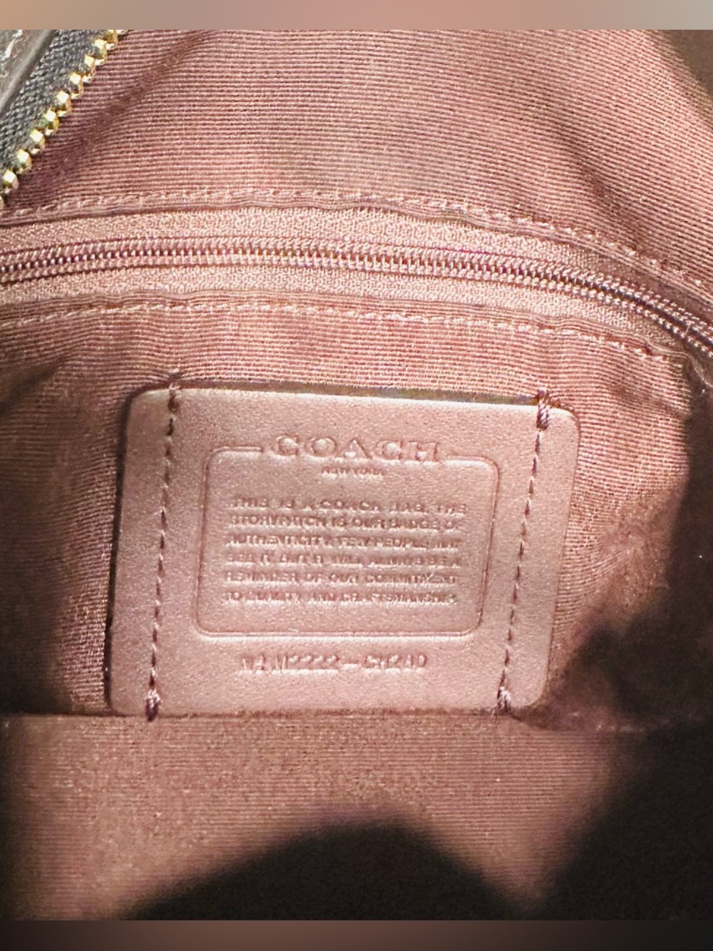 Coach Rowan  Coated Canvas Signature Satchel Bag - Picture 6 of 11